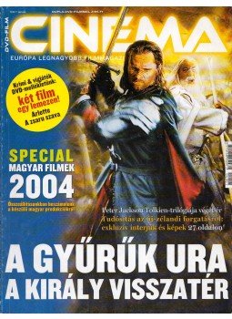 Ezüst Rita (főszerk.) - Cinema 2004/1. Ezüst Rita (főszerk.) - Cinema 2004/1., Budapest 2004 antikvár könyv