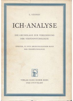 L. Szondi - Ich-Analyse - Triebpathologie Band II., Bern-Stuttgart 1956 antikvár könyv