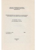 Dr. Bartos Attila,Dr. Karácsony István - Néhány matematikai módszer alkalmazásának lehetősége az orvosbiológiai kutatásban