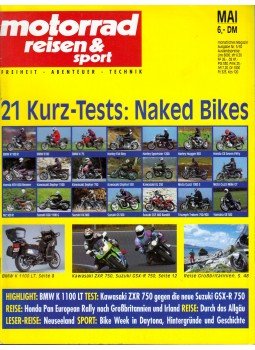 Knut Briel - Motorrad, Reisen & Sport 1992/5 Mai, Köln 1992 antikvár könyv