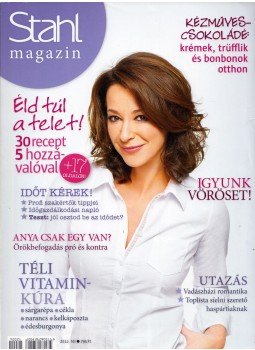 Stahl Judit - Stahl Magazin 2012. tél Stahl Judit - Stahl Magazin 2012. tél, 2012 antikvár könyv