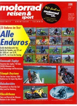 Knut Briel - Motorrad, Reisen & Sport 1993/6 Juni, Köln 1993 antikvár könyv