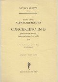 Somfai László - Johann Georg Albrechtsberger: Concertino in D