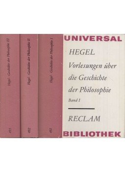 Hegel, Georg Wilhelm Friedrich - Vorlesungen über die Geschichte der Philosophie I-III., Leipzig 1982 antikvár könyv