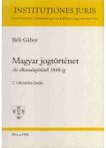 Béli Gábor - Magyar jogtörténet