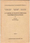 Kovács Csongor - A vakok általános iskolája tantárgypedagógiái I.