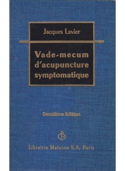 Jacques-Andre Lavier - Vade-mecum d'acupuncture symptomatique Jacques-Andre Lavier - Vade-mecum d'acupuncture symptomatique, Paris 1975 antikvár könyv
