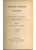 Arany János,Riedl Frigyes - Arany János munkái III. kötet