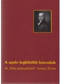 Kováts Dániel - A nyelv legféltőbb kincsünk