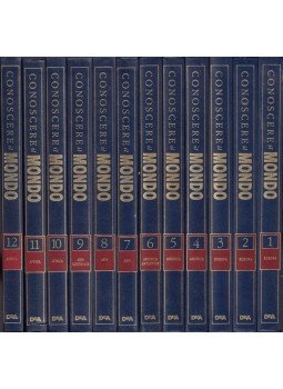 Mario Nilo - Enciclopedia Conoscere il Mondo 1-12, Novara 1991 antikvár könyv