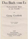 Georg Groddeck - Das Buch vom Es