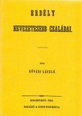 Kővári László - Erdély nevezetesebb családai