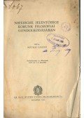Mátrai László - Nietzsche jelentősége korunk filozófiai gondolkodásában