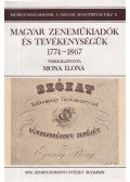 Mona Ilona - Magyar zeneműkiadók és tevékenységük 1774-1867