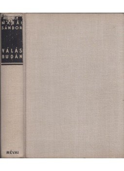 Márai Sándor - Válás Budán Márai Sándor - Válás Budán, Budapest 1934 antikvár könyv