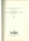 Weiner Mihályné - Az Iparművészeti Múzeum és a Hopp Ferenc Keletázsiai Művészeti Múzeum évkönyve VII. 1964
