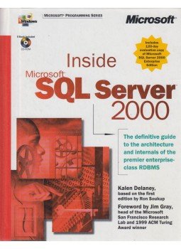 Kalen Delaney - Inside Microsoft SQL Server 2000, Redmond 2001 antikvár könyv