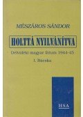 Mészáros Sándor - Holttá nyilvánítva
