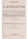 Julius Scheff - Handbuch der Zahnheilkunde I.