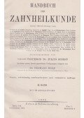Hermann Wolf,Julius Scheff - Handbuch der Zahnheilkunde II.