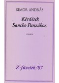 Simor András - Kérdések Sancho Panzához (dedikált)