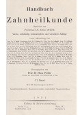 Prof. Dr. Hans Pichler,Julius Scheff - Handbuch der Zahnheilkunde VI.