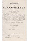 Prof. Dr. Hans Pichler,Julius Scheff - Handbuch der Zahnheilkunde V.