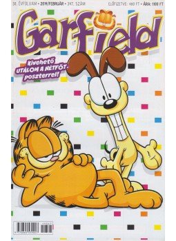 Jim Davis - Garfield 2019. február 347. szám, Budapest 2019 antikvár könyv