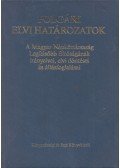 Dr. Csiky Ottó - Polgári elvi határozatok