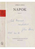 Jókai Anna - Napok (dedikált)