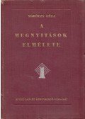 Maróczy Géza - A megnyitások elmélete
