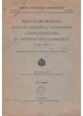 Konkoly Thege Gyula dr. - Magyarország állatállománya, gazdasági gépfelszerelése és gyümölcsfaállománya az 1935. évben
