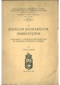 Valló József - A hatályos jogszabályok összegyűjtése