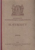 Bloch Leó,Fridrich F. Géza - Budapesti Építőmesterek Ipartestülete III. évkönyv