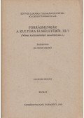 Bujdosó Dezső - Forrásmunkák a kultúra elméletéből III/1
