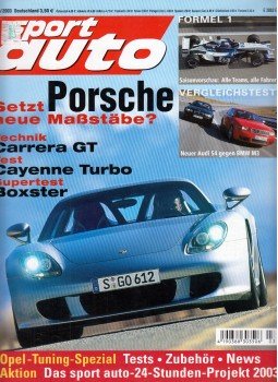 Horst von Saurma-Jeltsch - Sport Auto 2003/3 Horst von Saurma-Jeltsch - Sport Auto 2003/3, Stuttgart 2003 antikvár könyv
