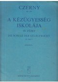 Szendy Árpád - Czerny OP. 299 - A kézügyesség iskolája IV. füzet