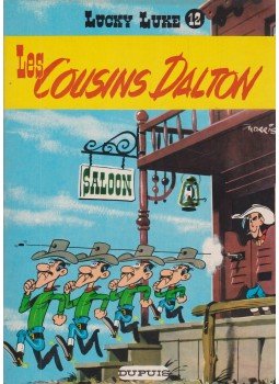 Morris - Lucky Luke 12. - Les Cousins Dalton, Párizs 1969 antikvár könyv