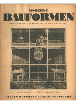  - Moderne Bauformen Jahrgang XLI. Heft 1, Stuttgart 1942 antikvár könyv