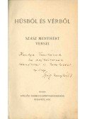 Szász Menyhért - Húsból és vérből (dedikált)