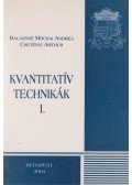 Balázsné Mócsai Andrea - Kvantitatív technikák I.