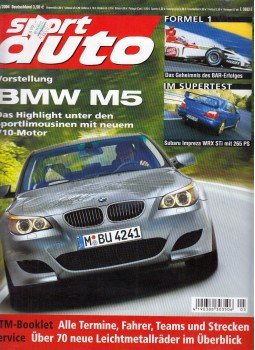 Horst von Saurma-Jeltsch - Sport Auto 2004/5 Horst von Saurma-Jeltsch - Sport Auto 2004/5, Stuttgart 2004 antikvár könyv