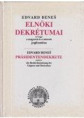 Kövesdi János - Edvard Benes elnöki dekrétumai