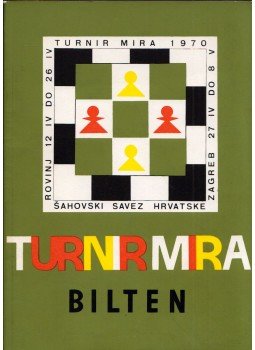 - II Turnir Mira 1970, Zagreb 1970 antikvár könyv