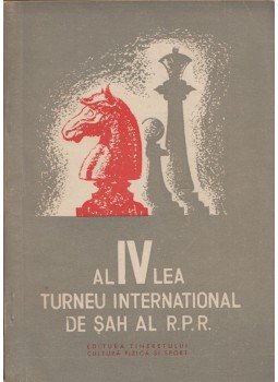  - Al IV-leaTurneu international de sah al R.P.R., Bucuresti 1955 antikvár könyv