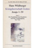 Hans Wildberger - Königsherrschaft Gottes Jesaja 1-39