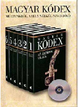 Szentpéteri József \(főszerk.) - Magyar Kódex 1-6. - Díszdobozban - CD-ROM melléklettel Szentpéteri József \(főszerk.) - Magyar Kódex 1-6. - Díszdobozban - CD-ROM melléklettel, null 2005 antikvár könyv