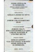 Szeli István,Sztojan Vujicic - Szerb népdalok és hősregék / Székács József és műve / Székács József - Vuk Stefanovic Karadzic: Szerb népdalok és hősregék