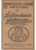 Molnár Jenő,Bér Dezső - Leiffensteiner Salamon adomái (reprint)