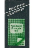 Örsi Ferenc - Zöld notesz (dedikált)